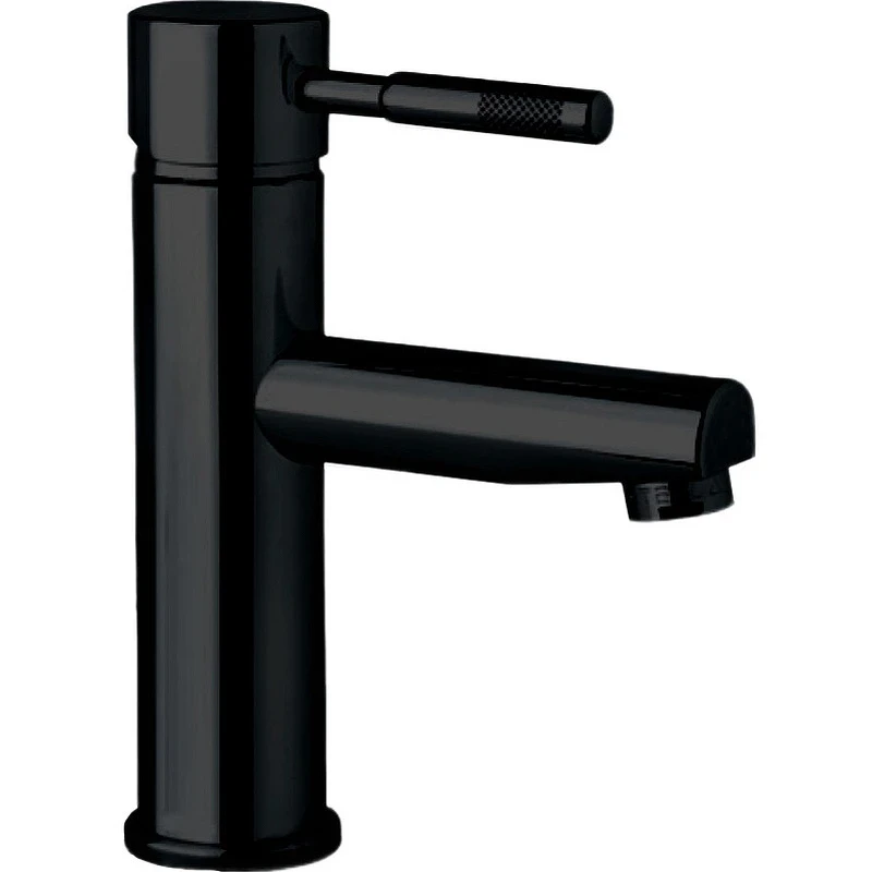 Смеситель для раковины Webert Rimini RI830102560 с донным клапаном Черный матовый латунь