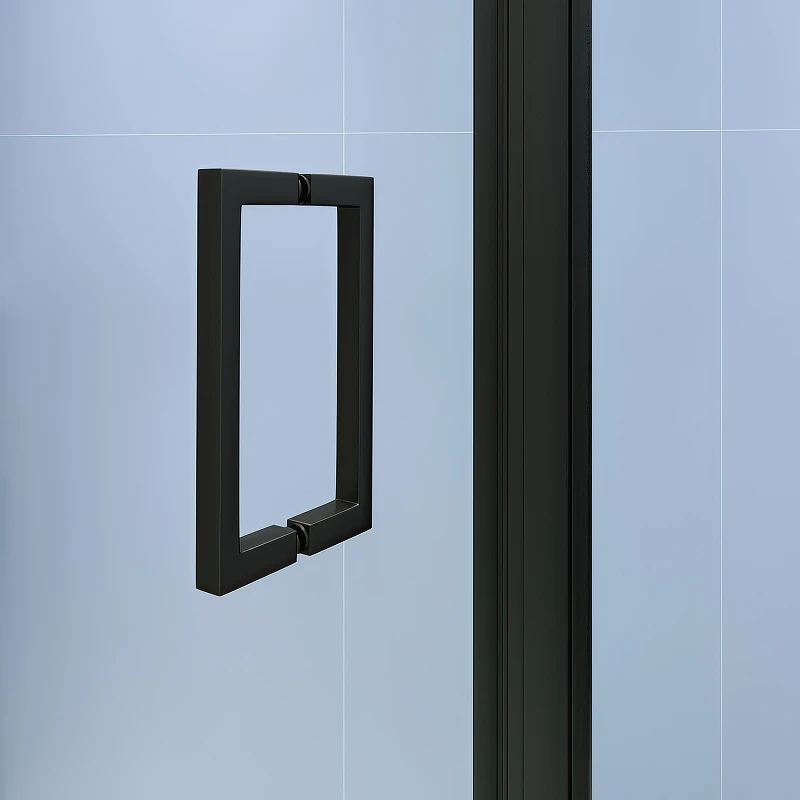 Душевой уголок RGW Stilvoll 90x90 703213599-14 профиль цвет Черный стекло прозрачное