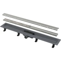 Душевой лоток Alcaplast APZ19-750 с решеткой Нержавеющая сталь / под плитку