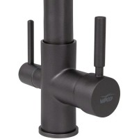 Смеситель для кухни Viko V-5607 Графит Черный латунь