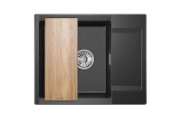 Кухонная мойка Granula Estetica 62 6202 цвет Шварц