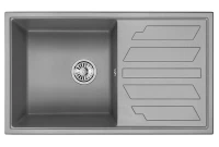 Кухонная мойка Granula 86 8601 цвет Алюминиум