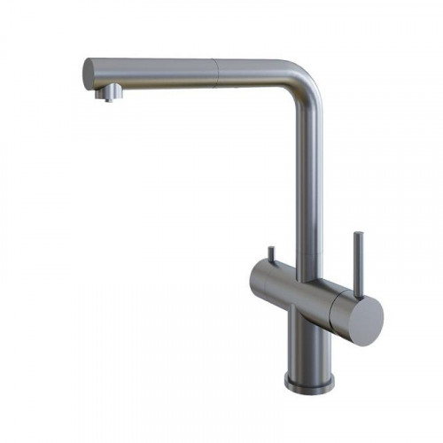 Смеситель для кухни Grandex Aqua Handy-P 902096 цвет Сатин