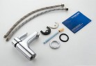 Смеситель для раковины Ledeme H03 1003L Хром латунь