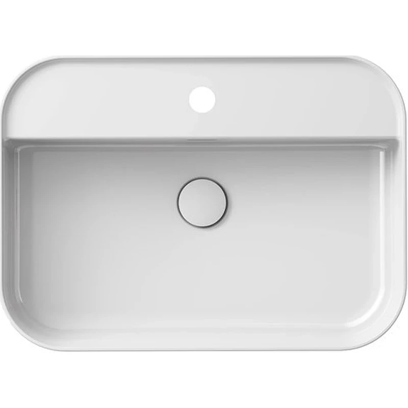 Раковина Ravak Ceramic Slim Shelf R 55 XJX01155005 Белая накладная