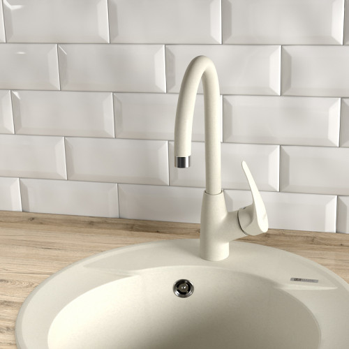 Смеситель для кухни Lemark Linara LM0405PGR Грей латунь