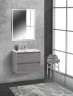 Тумба под раковину BelBagno Kraft 70 KRAFT 39-700/390-2C-SO-CG подвесная Cemento Grigio МДФ / ЛДСП