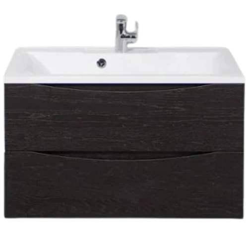 Тумба под раковину BelBagno Marino 80 MARINO-800-2C-SO-RCA-P подвесная Rovere Cioccolato Amaro МДФ / ЛДСП