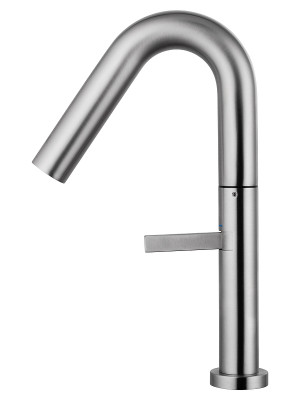 Смеситель для раковины Wonzon &amp; Woghand WW-6068-BS цвет Брашированный никель