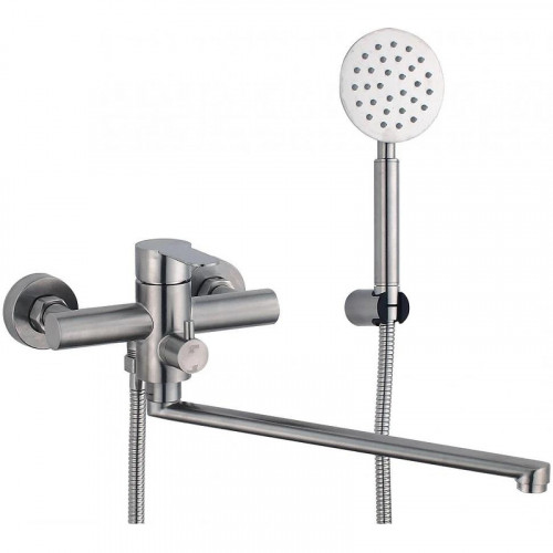 Смеситель для ванны Fmark FS8224 универсальный цвет Сатин