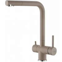 Смеситель для кухни Alveus Aquila G55 Beige 1139807 Бежевый латунь