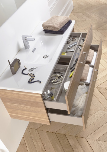 Раковина Jacob Delafon Vox 80 EXAE112-Z-00 Белая фаянс подвесная