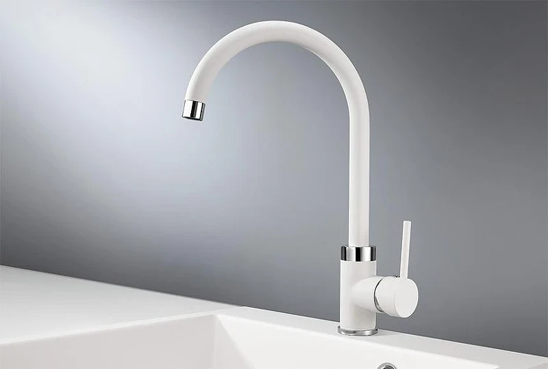 Смеситель для кухни Granula 2125 цвет Арктик