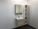 Зеркальный шкаф Comforty Парма 60 00004143488 Дуб дымчатый МДФ / ЛДСП, стекло