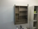 Зеркальный шкаф Comforty Парма 60 00004143488 Дуб дымчатый МДФ / ЛДСП, стекло