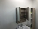 Зеркальный шкаф Comforty Парма 60 00004143488 Дуб дымчатый МДФ / ЛДСП, стекло