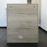 Зеркальный шкаф Comforty Парма 60 00004143488 Дуб дымчатый МДФ / ЛДСП, стекло