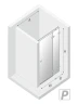 Душевая дверь New Trendy AVEXA Gold x140 EXK-1643