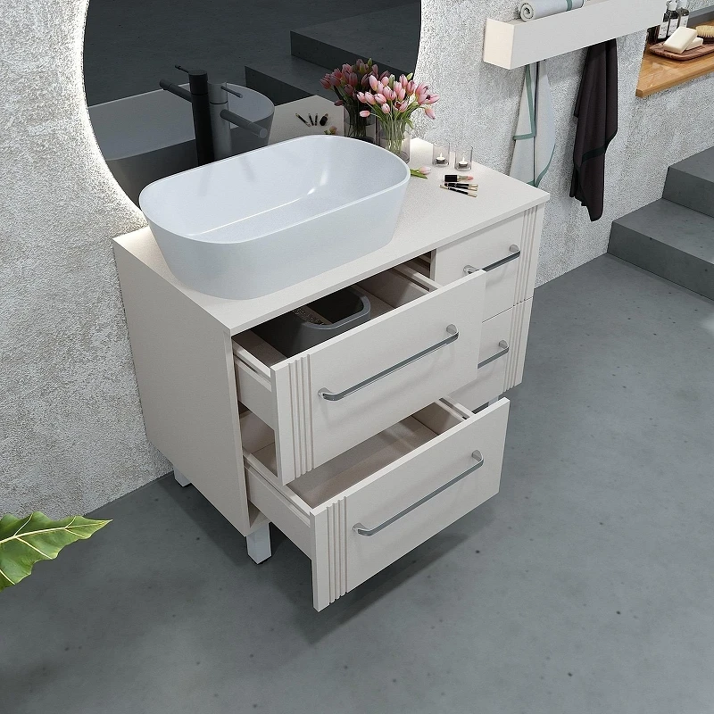 Тумба с раковиной SanVit Ричмонд 90 R krich090R цвет Белый