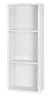 Подвесной шкаф Aquaton Смарт 30 L 1A225703SC010 цвет Белый без фасада