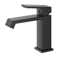 Смеситель для раковины Haiba HB10575-7 цвет Черный матовый