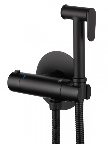 Гигиенический душ со смесителем Wonzon &amp; Woghand WW-88819902-MB цвет Черный матовый