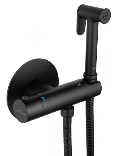 Гигиенический душ со смесителем Wonzon &amp; Woghand WW-88819902-MB цвет Черный матовый