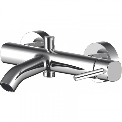 Смеситель для ванны Aquanet Minima AF130-20C 261814 Хром латунь на стену