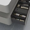 Тумба Vincea Каприз (Caprise) 100 VMC-4CA100MLG подвесная цвет Светло-серый матовый