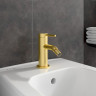 Смеситель для биде Vitra Minimax Round A4353625EXP цвет Брашированное золото