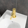 Смеситель для биде Vitra Minimax Round A4353625EXP цвет Брашированное золото