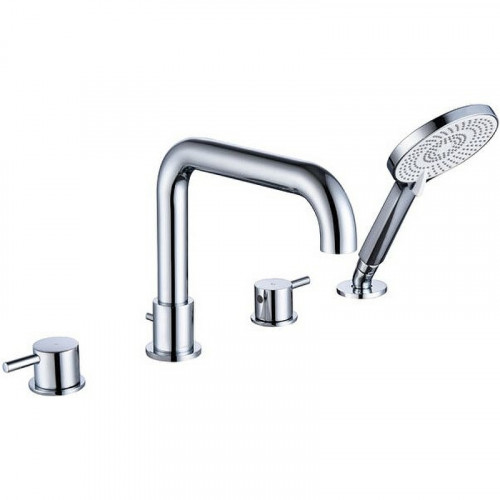 Смеситель на борт ванны Caprigo Don 53-410-CRM Хром латунь