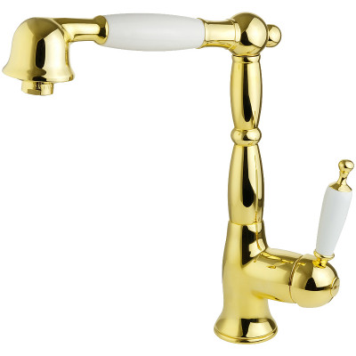 Смеситель для кухни Migliore Oxford 18276 Золото латунь