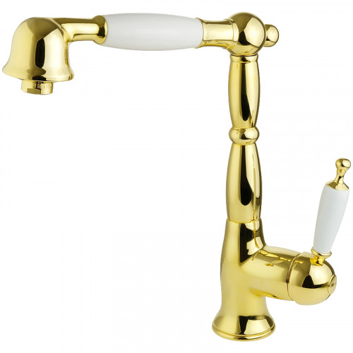Смеситель для кухни Migliore Oxford 18276 Золото латунь