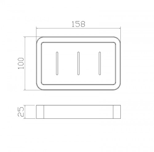 Мыльница Wonzon & Woghand Carbon WW-7732 цвет Черный