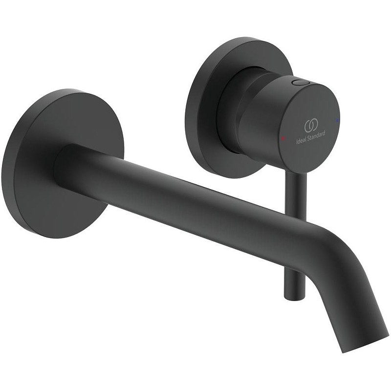 Смеситель для раковины Ideal Standard Ceraline A6938XG Silk Black латунь встраиваемый