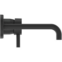 Смеситель для раковины Ideal Standard Ceraline A6938XG Silk Black латунь встраиваемый
