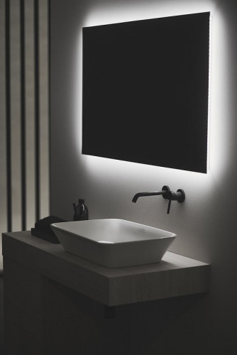 Смеситель для раковины Ideal Standard Ceraline A6938XG Silk Black латунь встраиваемый