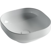 Раковина-чаша Ceramicanova Element 38 CN5032 Белая фарфор накладная