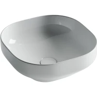 Раковина-чаша Ceramicanova Element 38 CN5032 Белая фарфор накладная