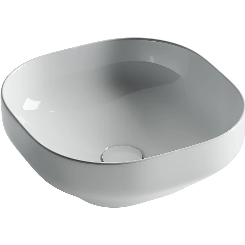 Раковина-чаша Ceramicanova Element 38 CN5032 Белая фарфор накладная