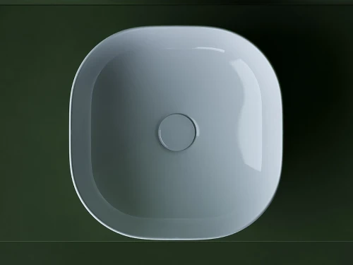 Раковина-чаша Ceramicanova Element 38 CN5032 Белая фарфор накладная