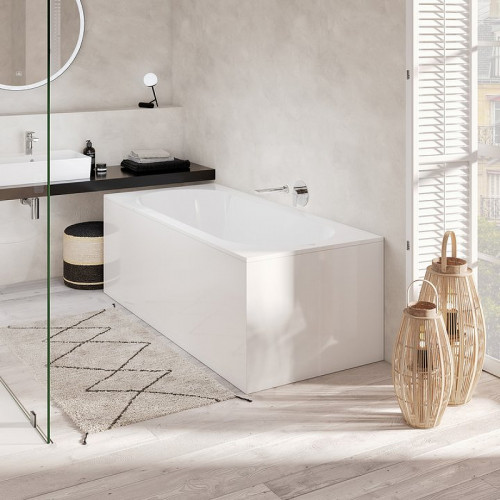 Квариловая ванна Villeroy&amp;Boch Oberon 180x80 UBQ180OBE2V-01 без гидромассажа