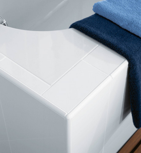 Квариловая ванна Villeroy&amp;Boch Oberon 180x80 UBQ180OBE2V-01 без гидромассажа