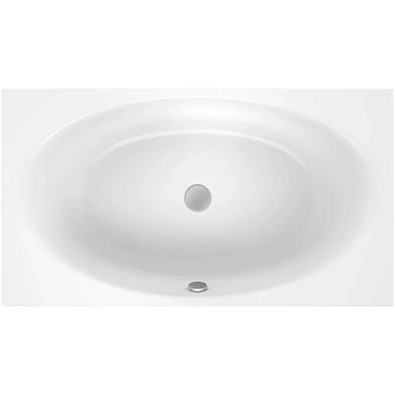 Стальная ванна Bette Eve 180x100 6042-000 PLUS с шумоизоляцией и антигрязевым покрытием