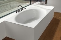 Стальная ванна Bette Eve 180x100 6042-000 PLUS с шумоизоляцией и антигрязевым покрытием