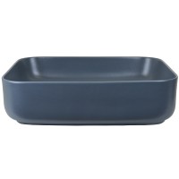 Раковина-чаша Bronze de Luxe Scandi 50 6127-DGM Серая матовая фаянс накладная