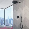 Душевой гарнитур Cisal Shower DS01881340 Черный матовый