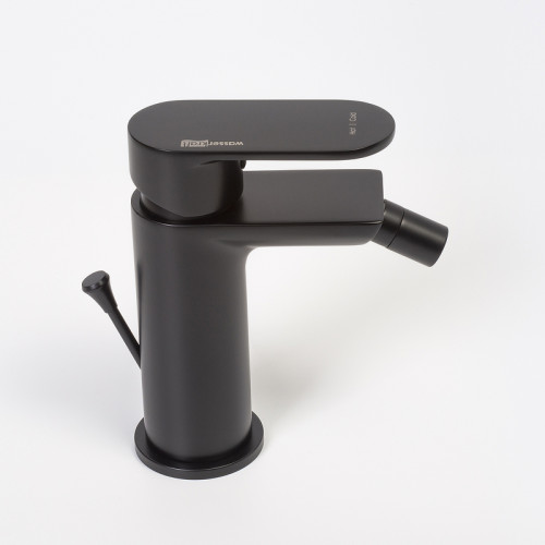 Смеситель для биде WasserKRAFT Elbe 7406 Черный матовый латунь