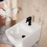 Смеситель для биде WasserKRAFT Elbe 7406 Черный матовый латунь